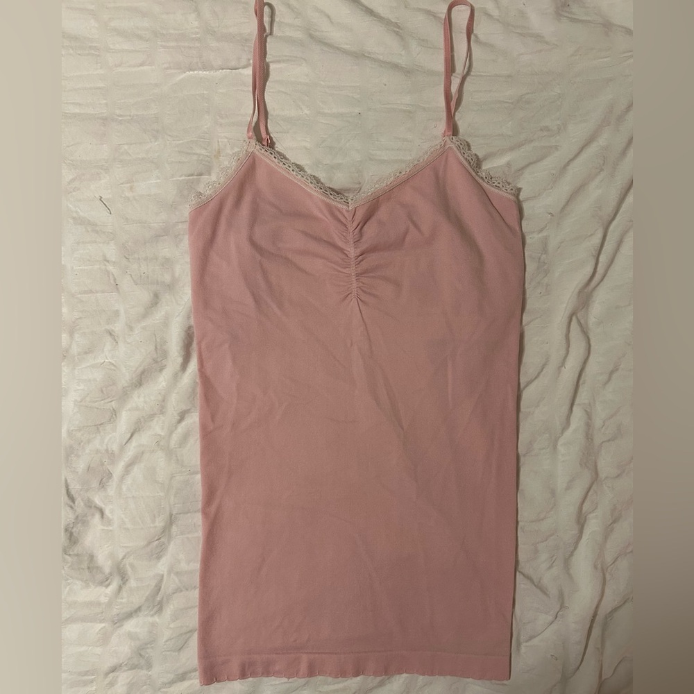 Vintage light pink Victoria secret tank